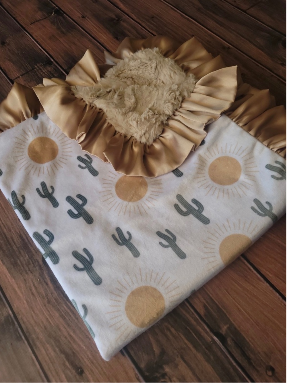 Desert Suns Baby Blanket